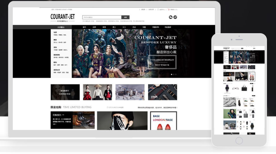 外贸网站开发案例